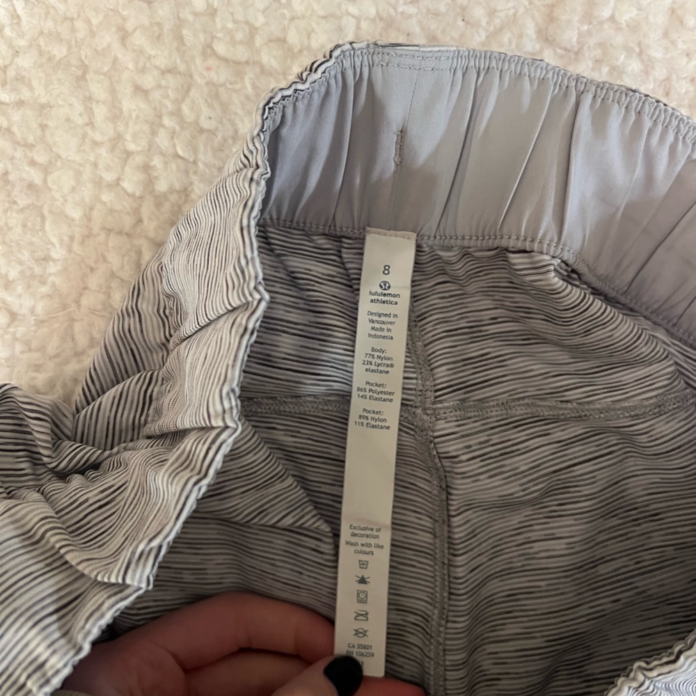 Lululemon Gray Drawstring Shorts - image 3